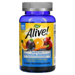 Alive!® Men's 50  Gummy 75 ct (HFS)