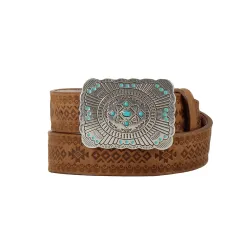 ANGEL RANCH SPOTTED CALF HIDE WALLET