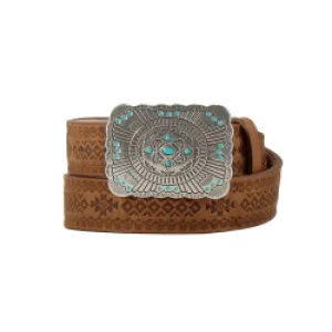 ANGEL RANCH SPOTTED CALF HIDE WALLET