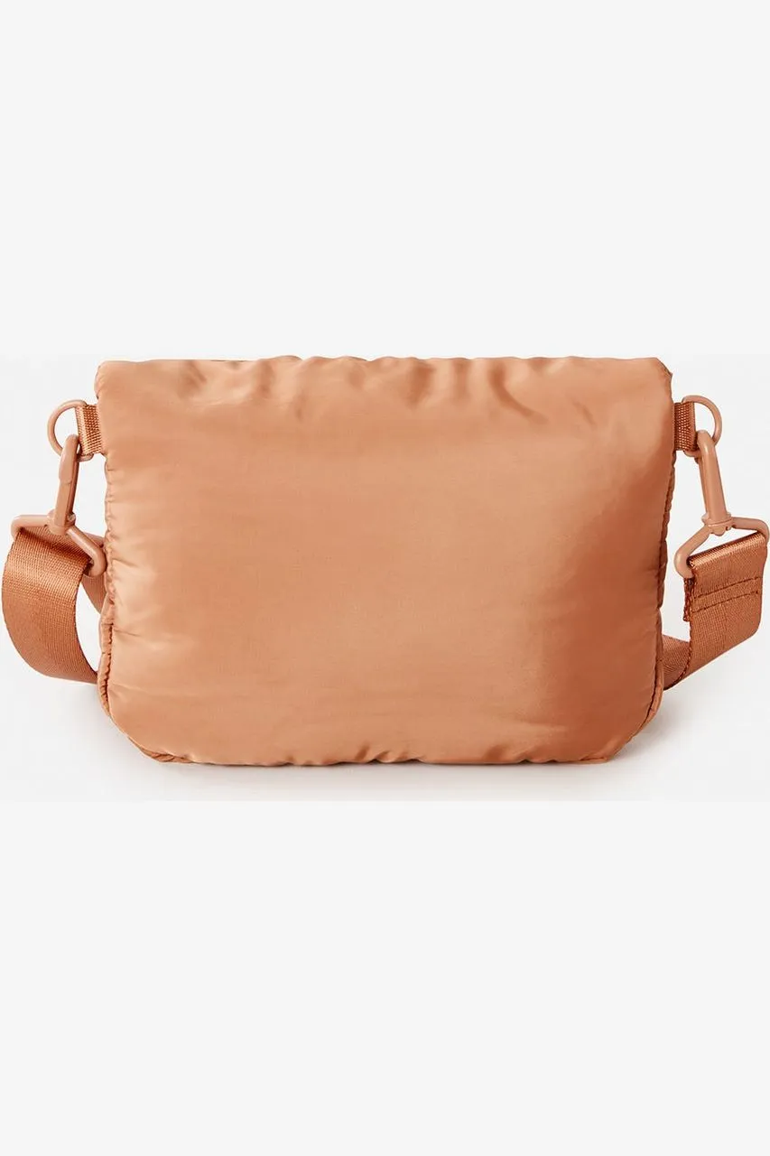 ANOETA WAIST/CROSSBODY BAG - LIGHT BROWN