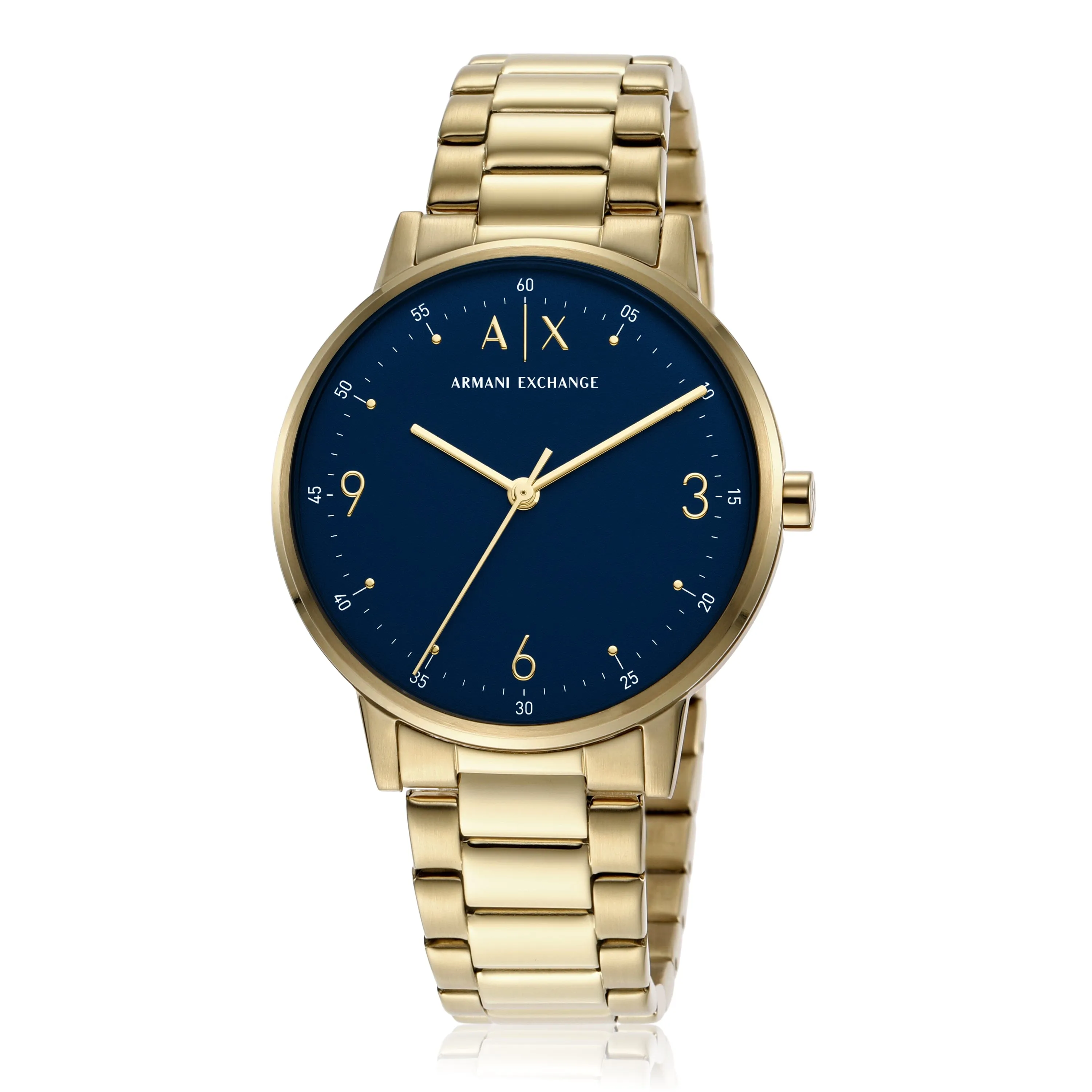 Armani Exchange Cayde Gold and Blue Men's Watch AX2749