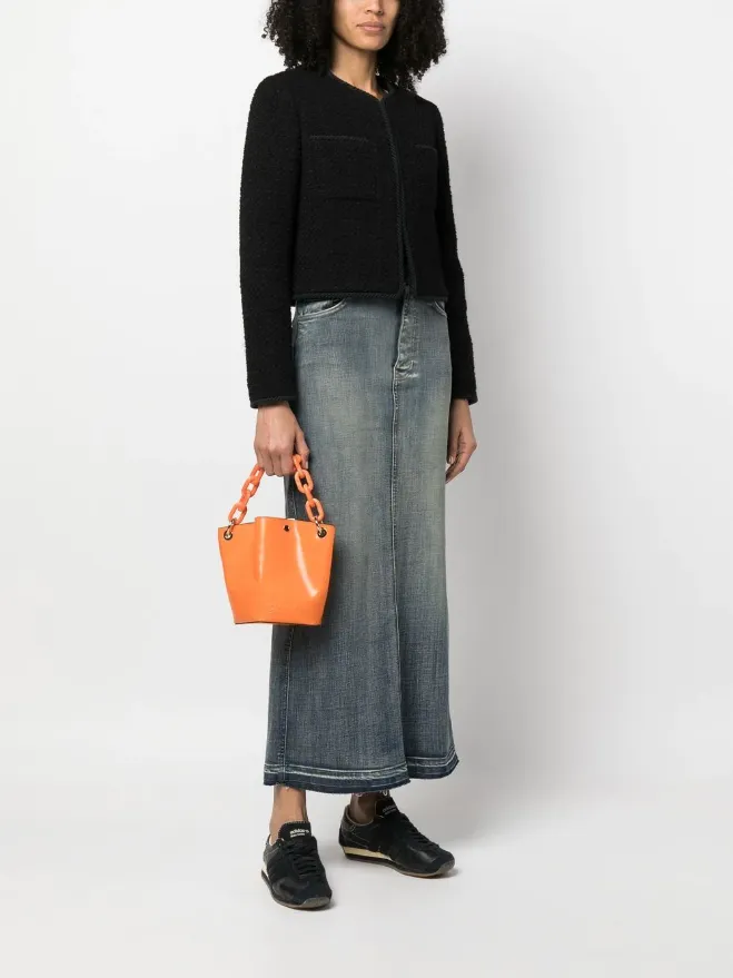 Banner Diamond Small Bucket Bag