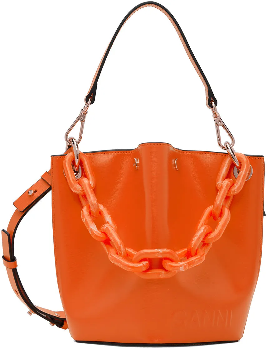 Banner Diamond Small Bucket Bag
