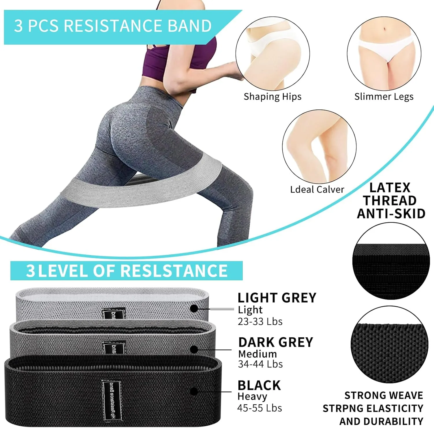 Barbell Pad Set for Squat,9 PCS Hip Thrusts Workout Foam Weight Lifting Bar Cushion