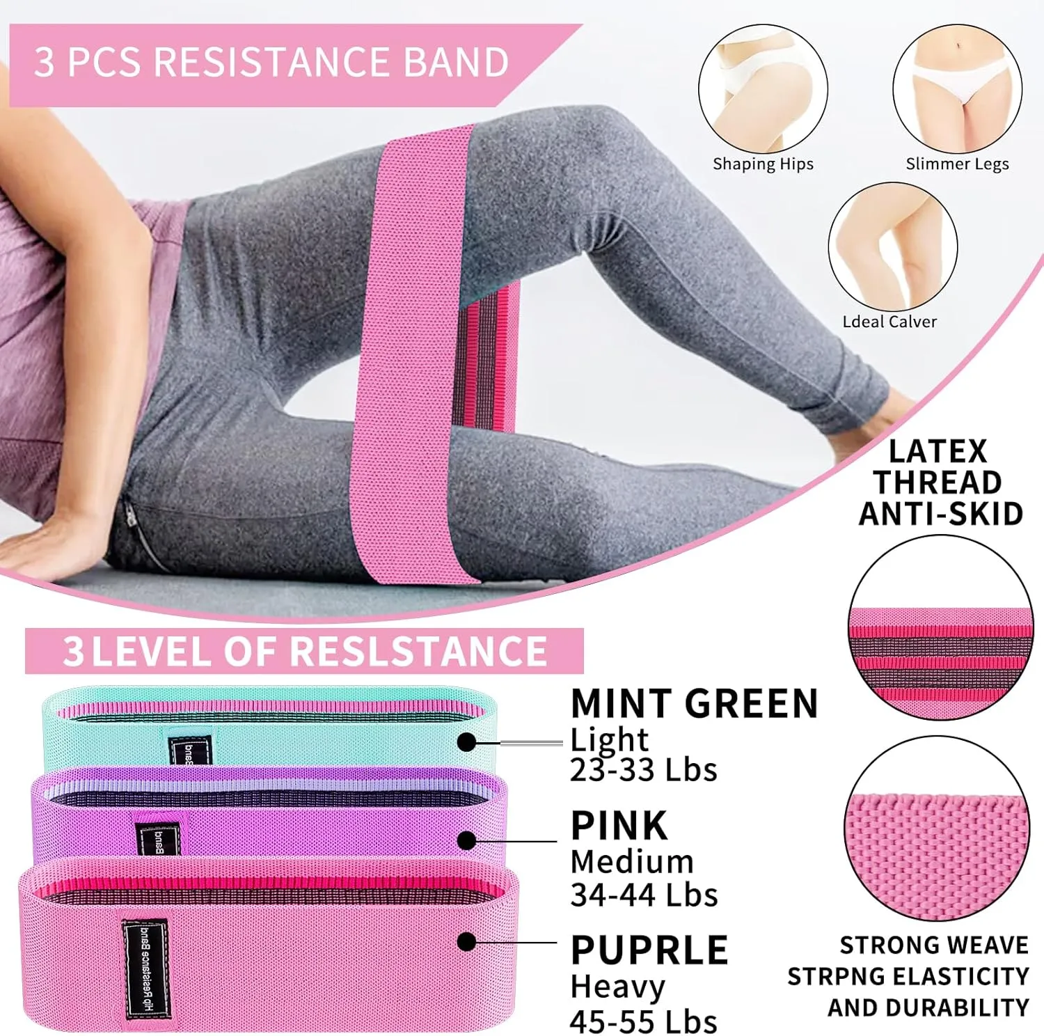 Barbell Pad Set for Squat,9 PCS Hip Thrusts Workout Foam Weight Lifting Bar Cushion