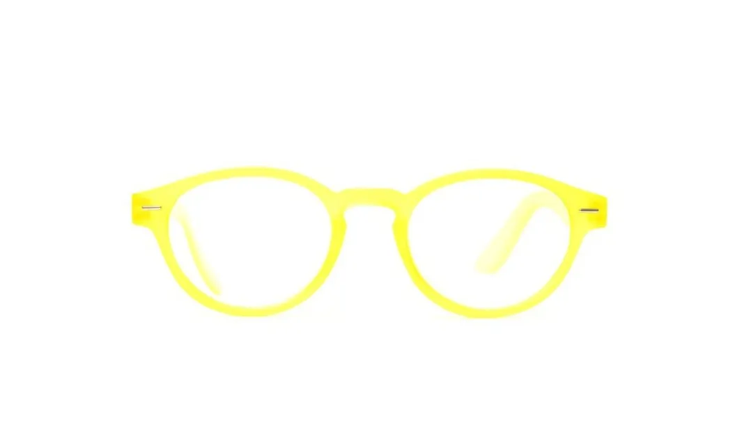 Boca Matte Yellow Unisex Reading Glasses