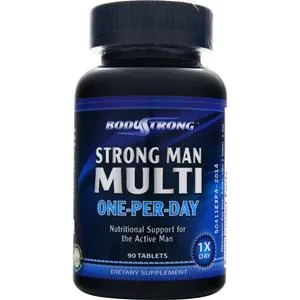 BodyStrong Strong Man Multi - One-Per-Day  90 tabs