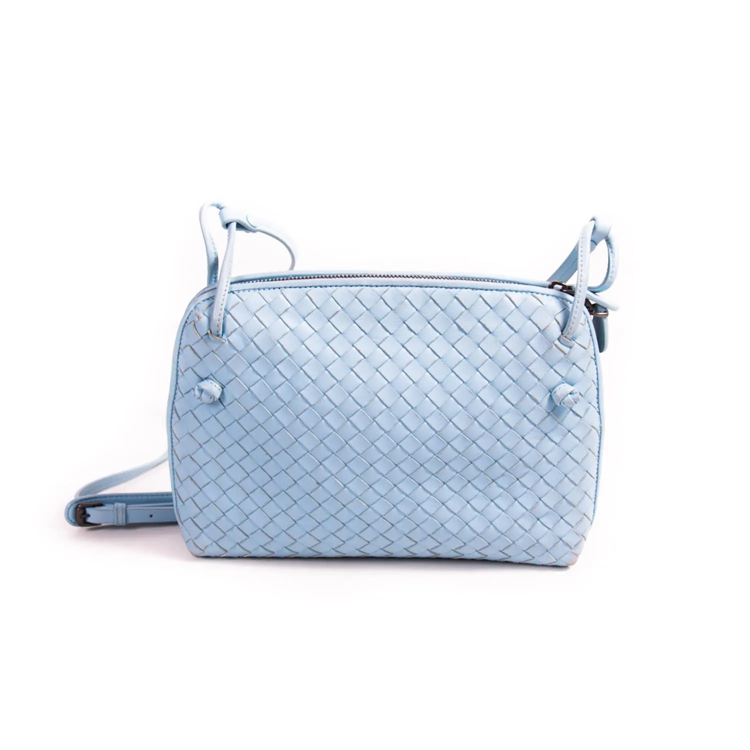 Bottega Veneta Nodini Intrecciato Crossbody Bag