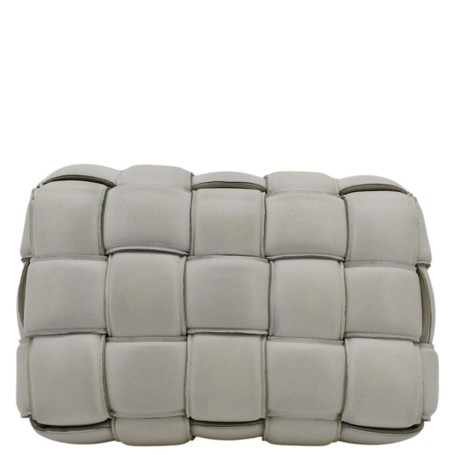 BOTTEGA VENETA Padded Cassette Leather Crossbody Bag Plaster
