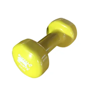 Buffalo Sports 3kg Plastic Coated Dumbbell