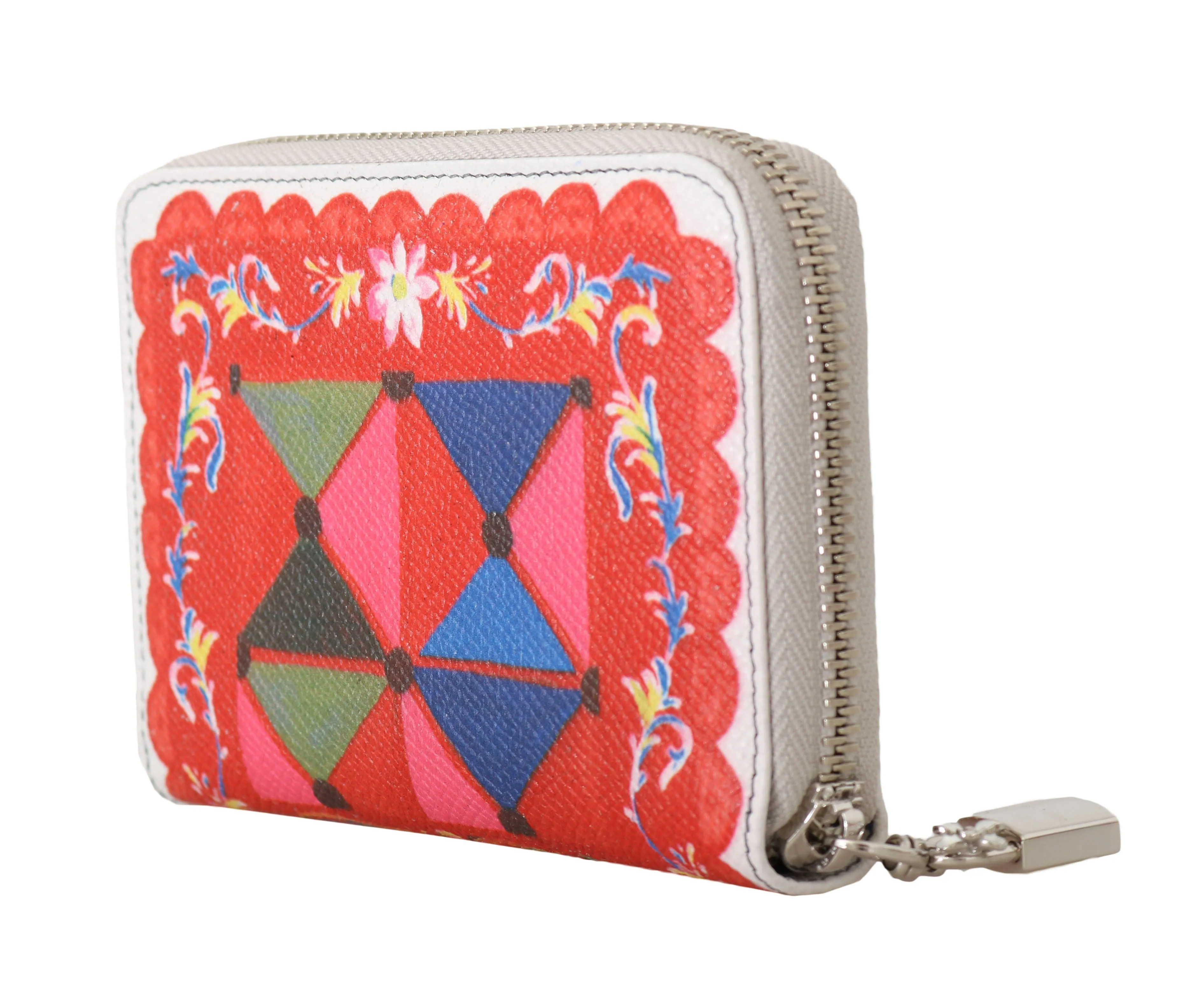 Carretto Leather Dauphine Zip Around Continental Wallet
