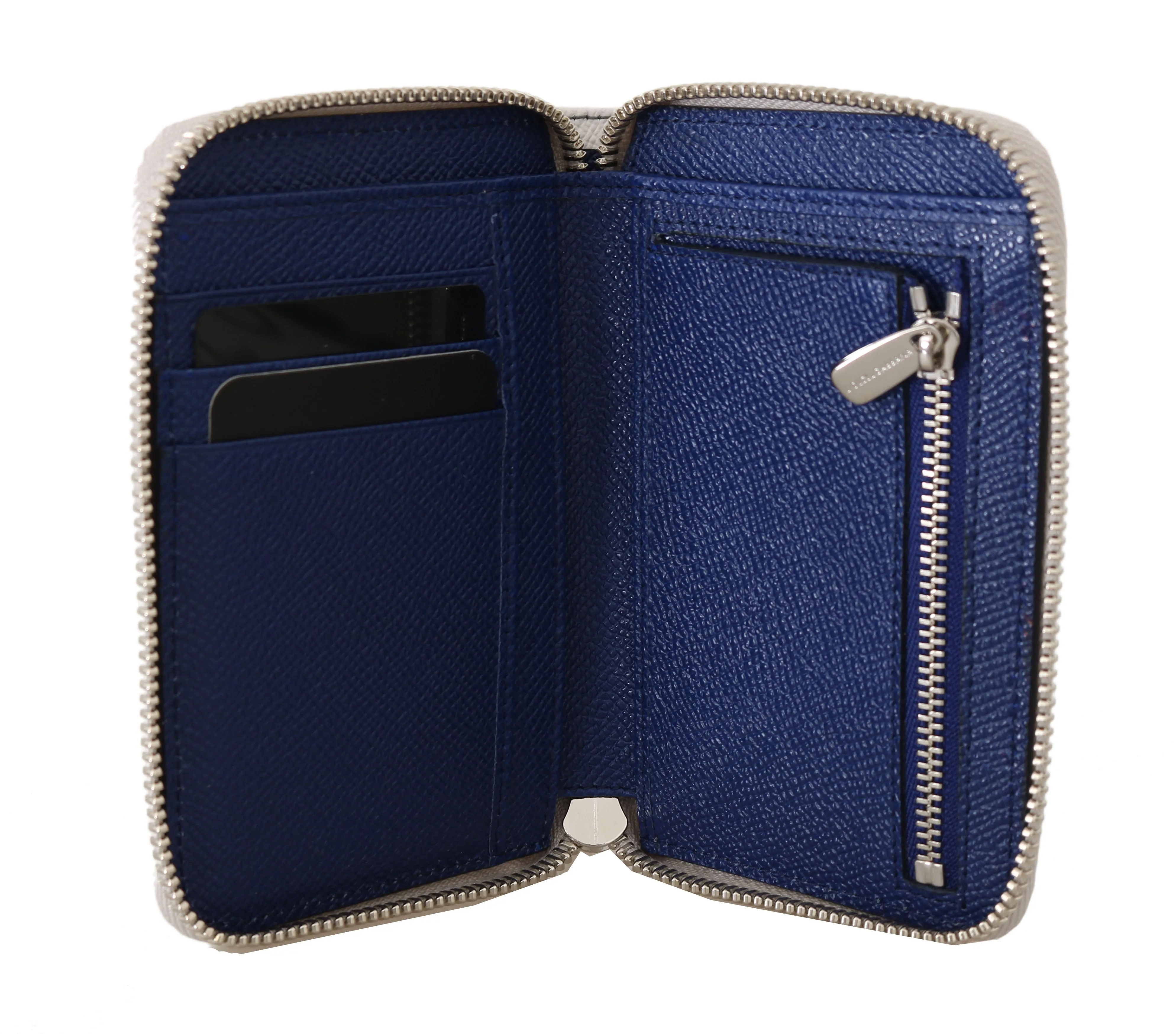 Carretto Leather Dauphine Zip Around Continental Wallet
