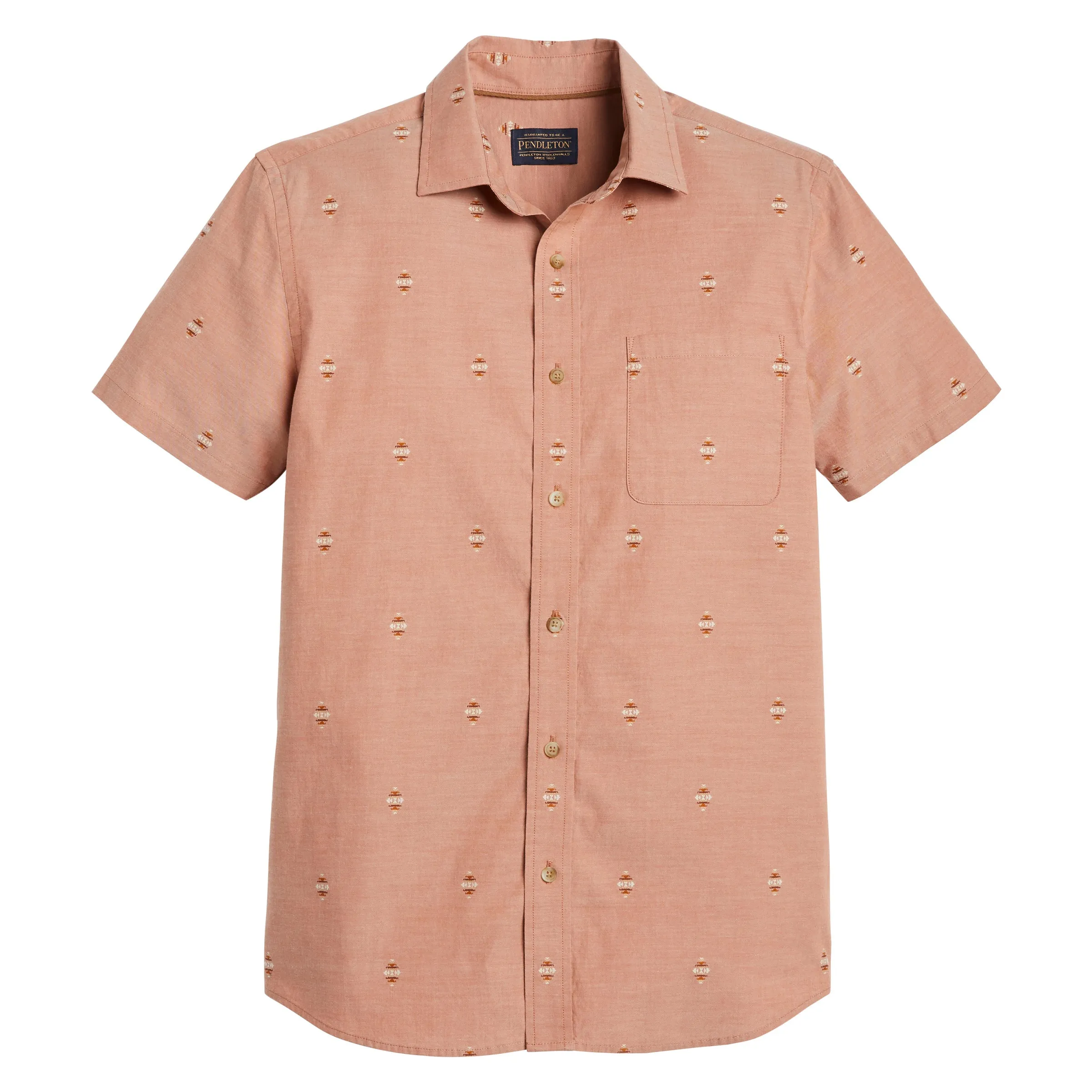 Carson Shirt Sierra Chambray Multi Dobby