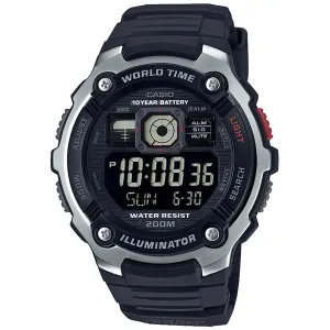 Casio Men's Digi Resin Black