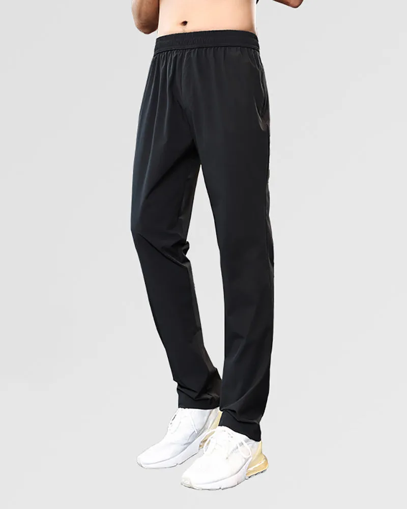 Casual Men's Light Weight Running Sports Joggers Black Blue Gray M-4XL