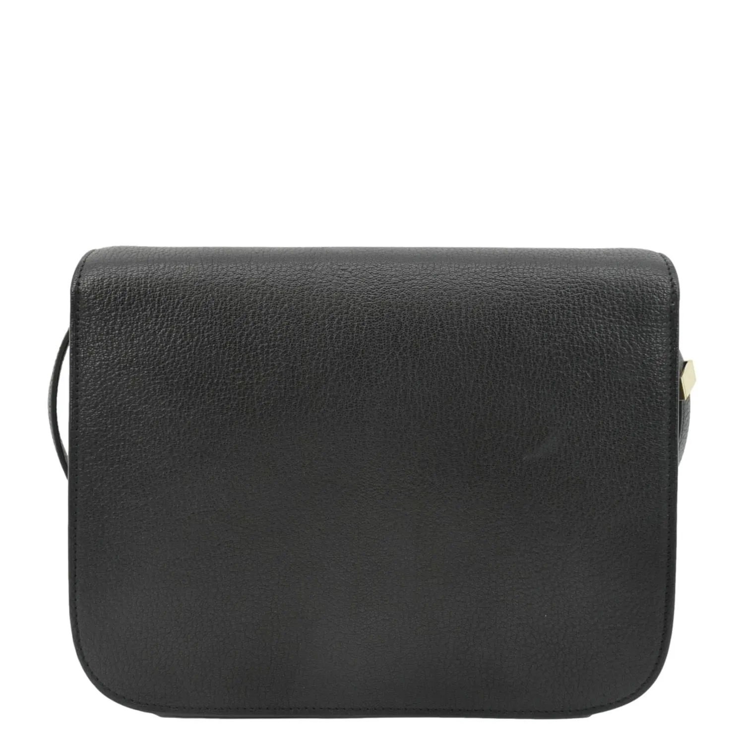 CELINE Classic Box Calfskin Leather Crossbody Bag Black