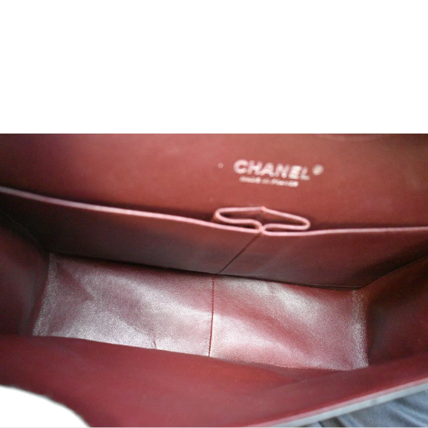 CHANEL Classic Jumbo Double Flap Lambskin Leather Shoulder Bag Black