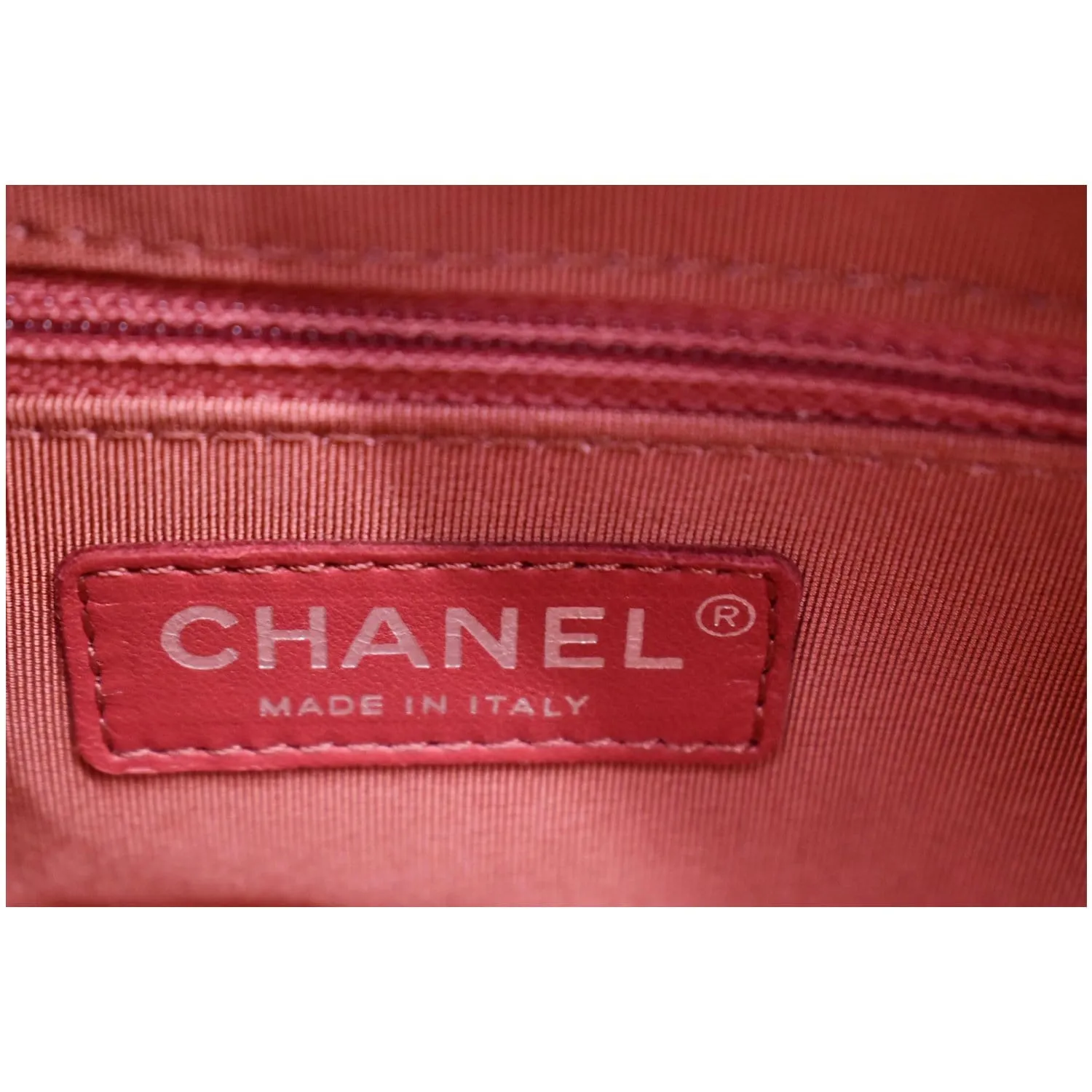 CHANEL Gabrielle Small Aged Calfskin Leather Hobo Crossbody Bag Orange