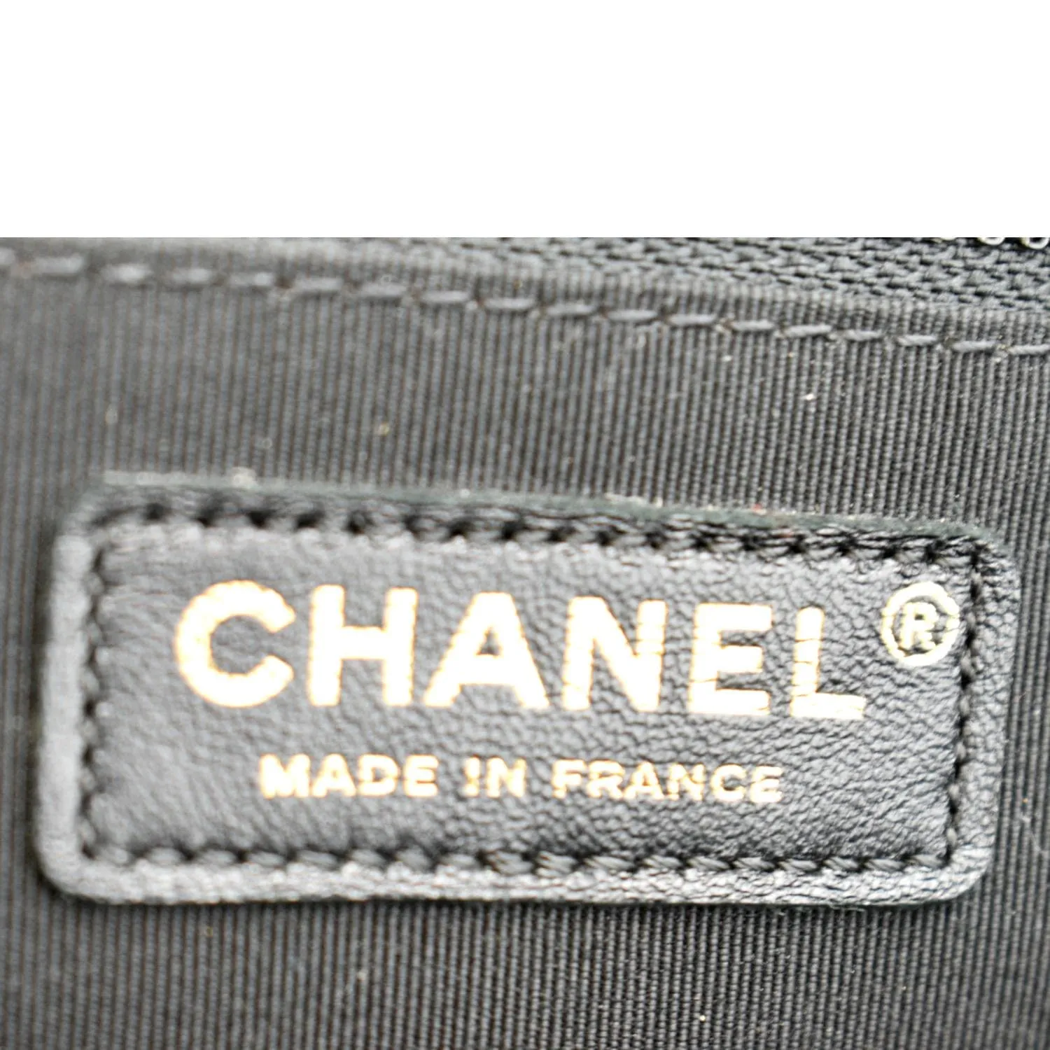 CHANEL Large Boy Flap Caviar Leather Shoulder Bag Black