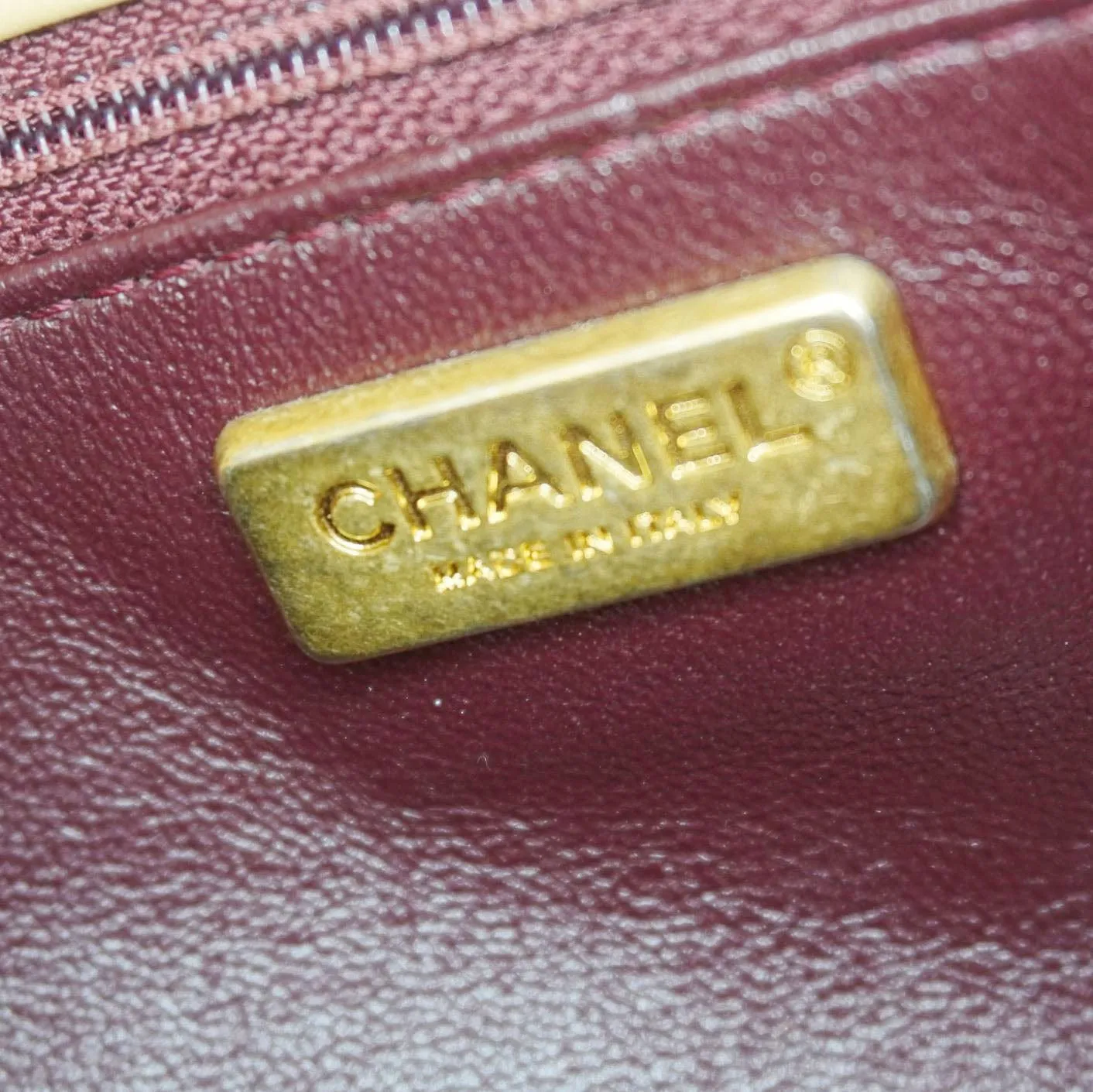 CHANEL Rock The Corner Flap Quilted Leather Shoulder Bag Beige