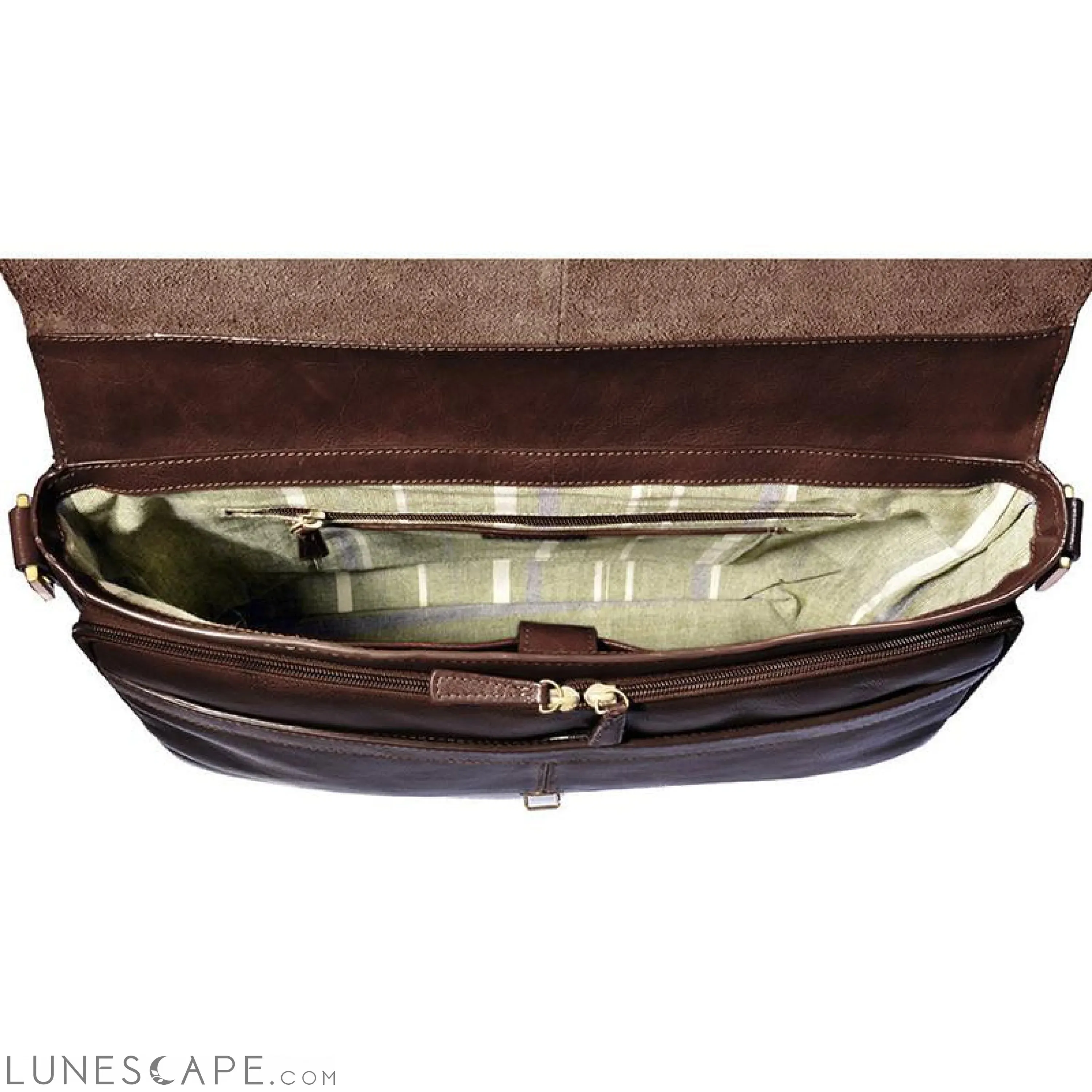 Charles 15" Laptop Compatible Leather Briefcase
