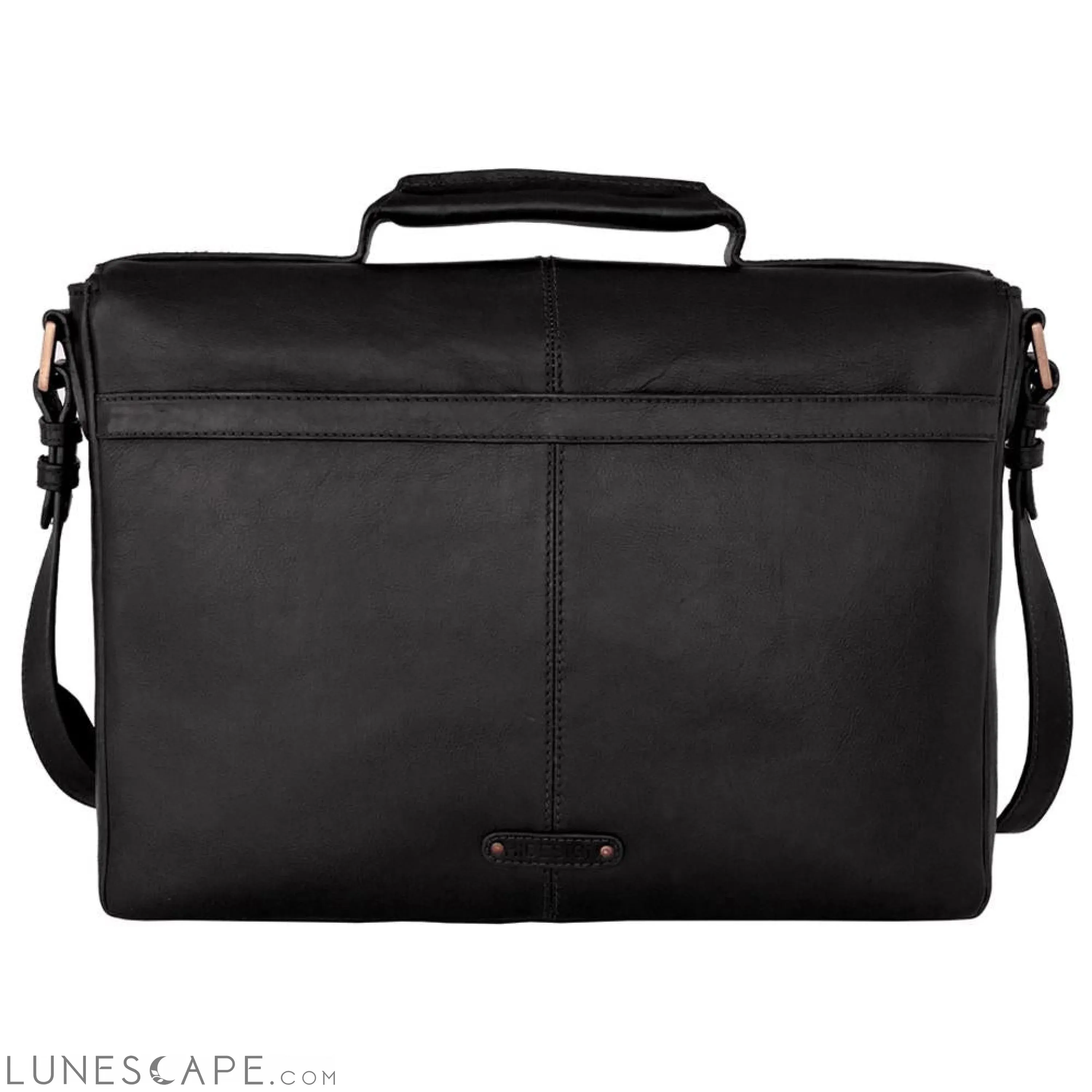 Charles 15" Laptop Compatible Leather Briefcase