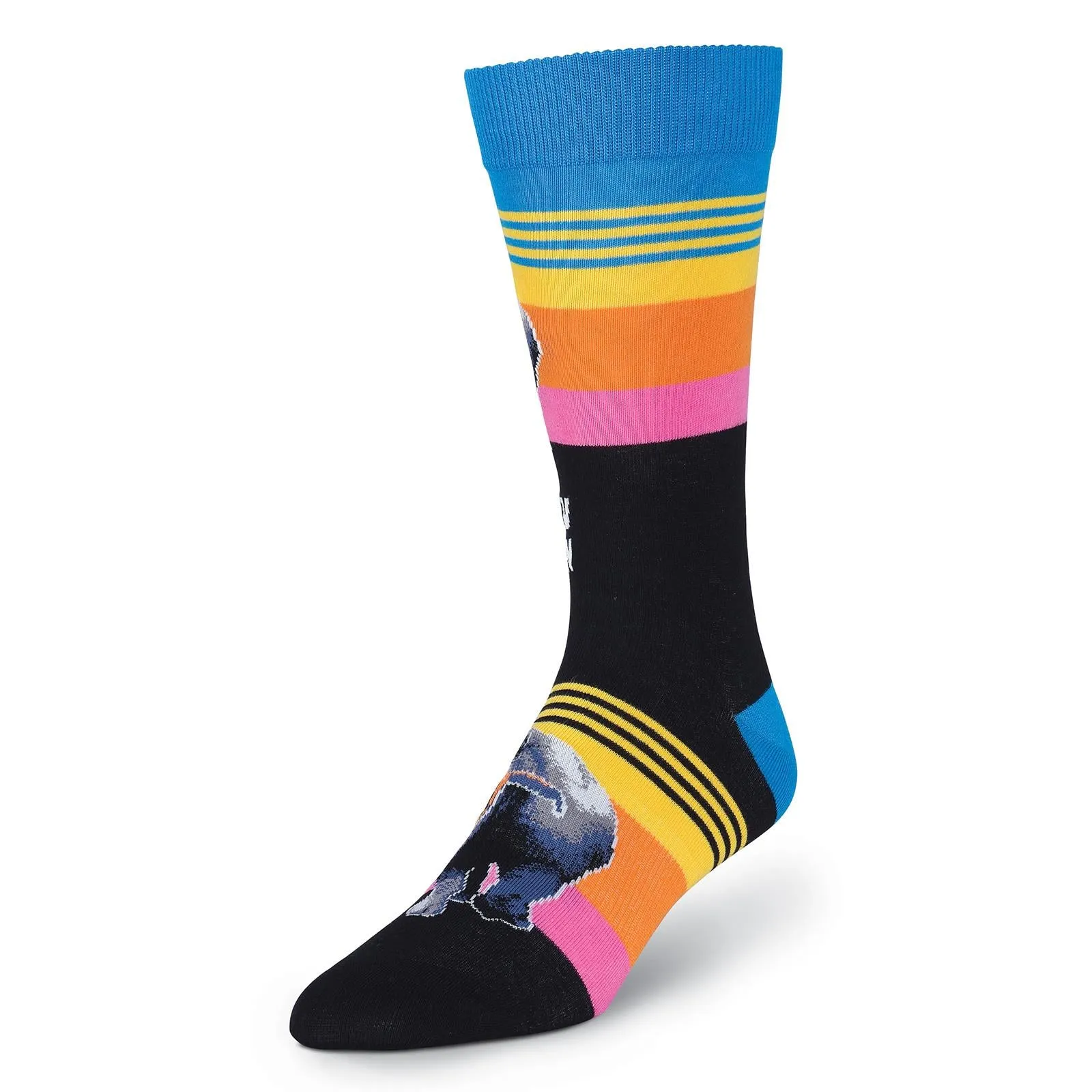 Chubby Unicorn / Rhino With Sunglasses Socks : Arch Support