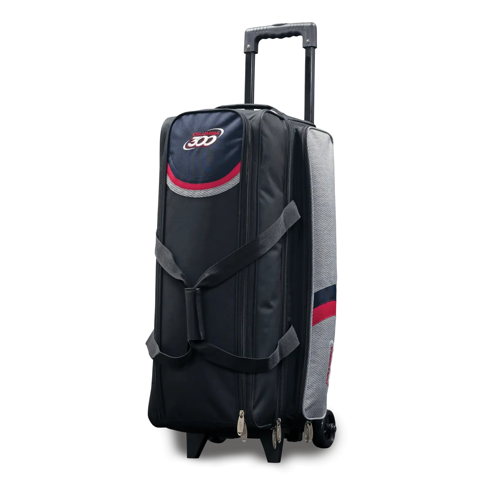 Columbia Boss Red Triple Roller Bag