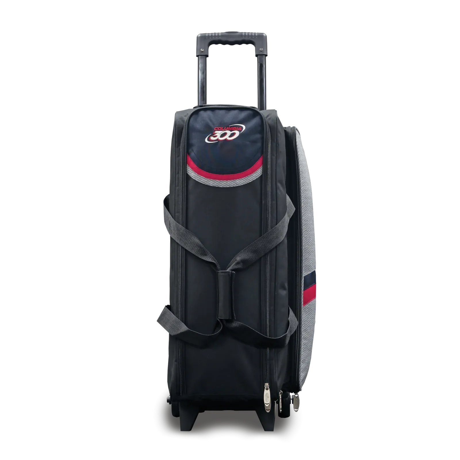 Columbia Boss Red Triple Roller Bag