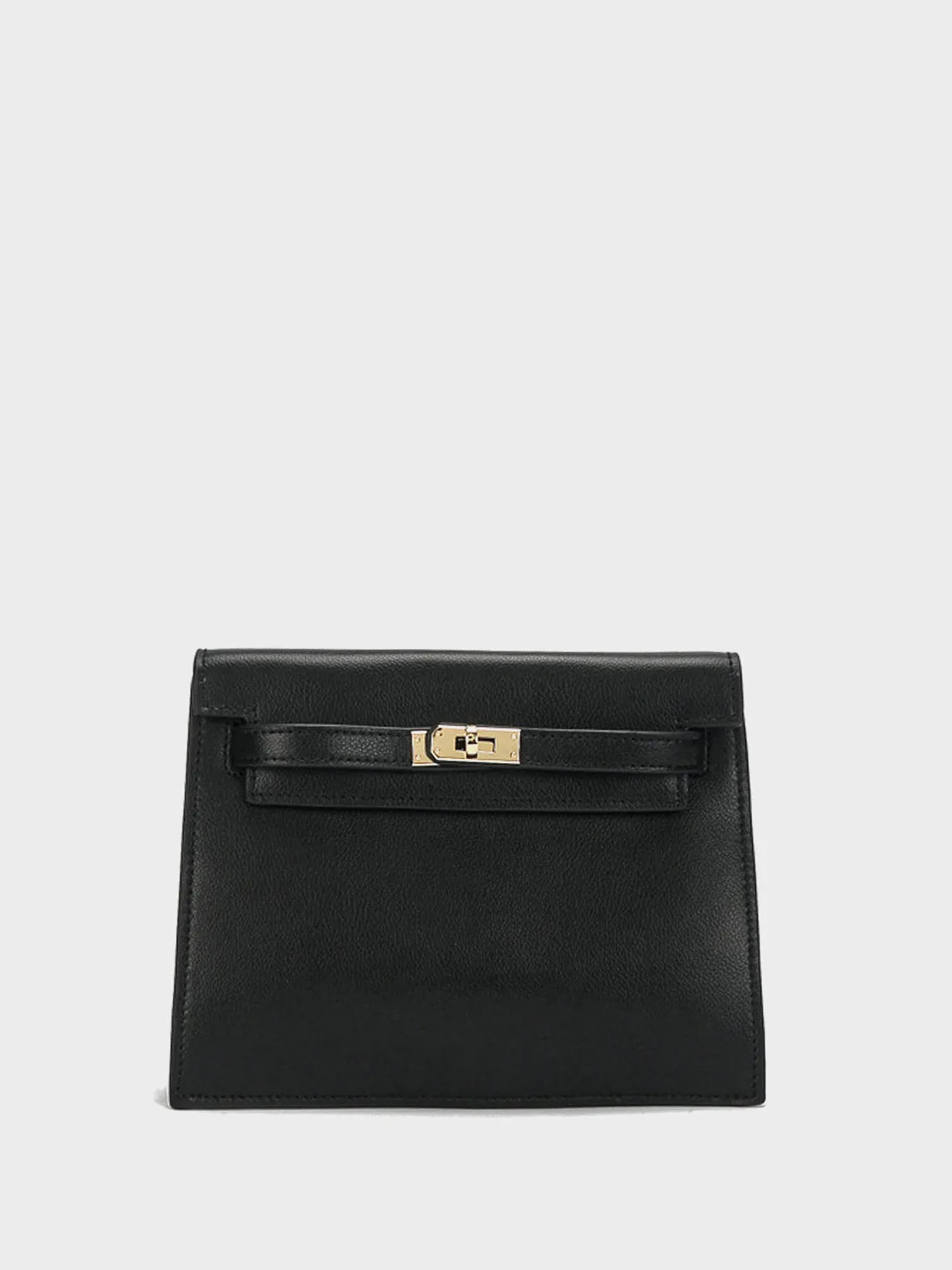 Danse Bag Flap-top Messenger Shoulder Bag Gold Hardware Clutch