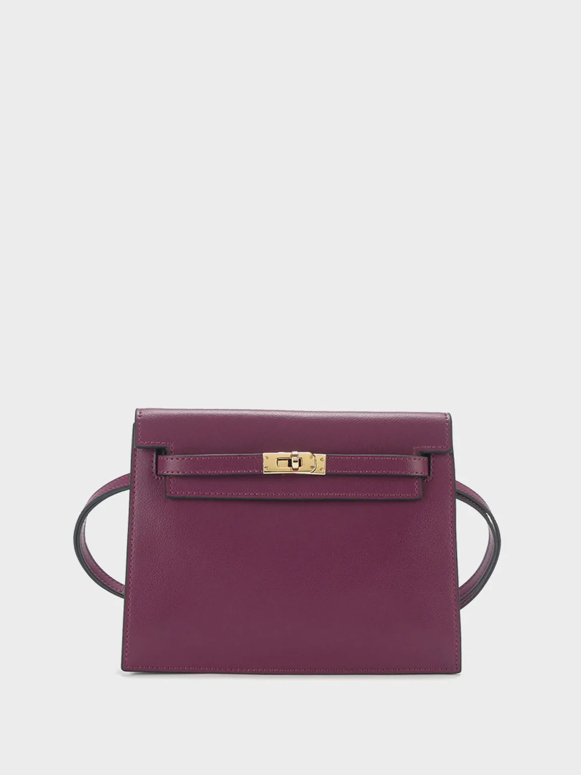 Danse Bag Flap-top Messenger Shoulder Bag Gold Hardware Clutch