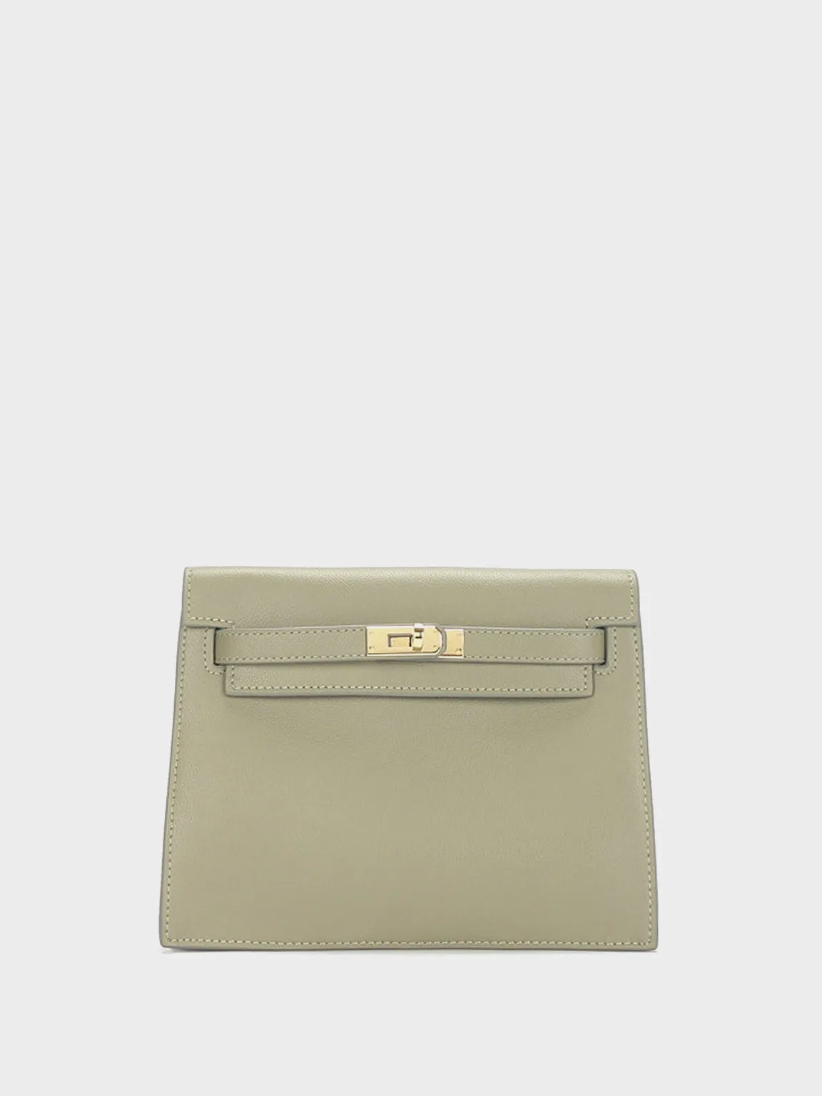 Danse Bag Flap-top Messenger Shoulder Bag Gold Hardware Clutch