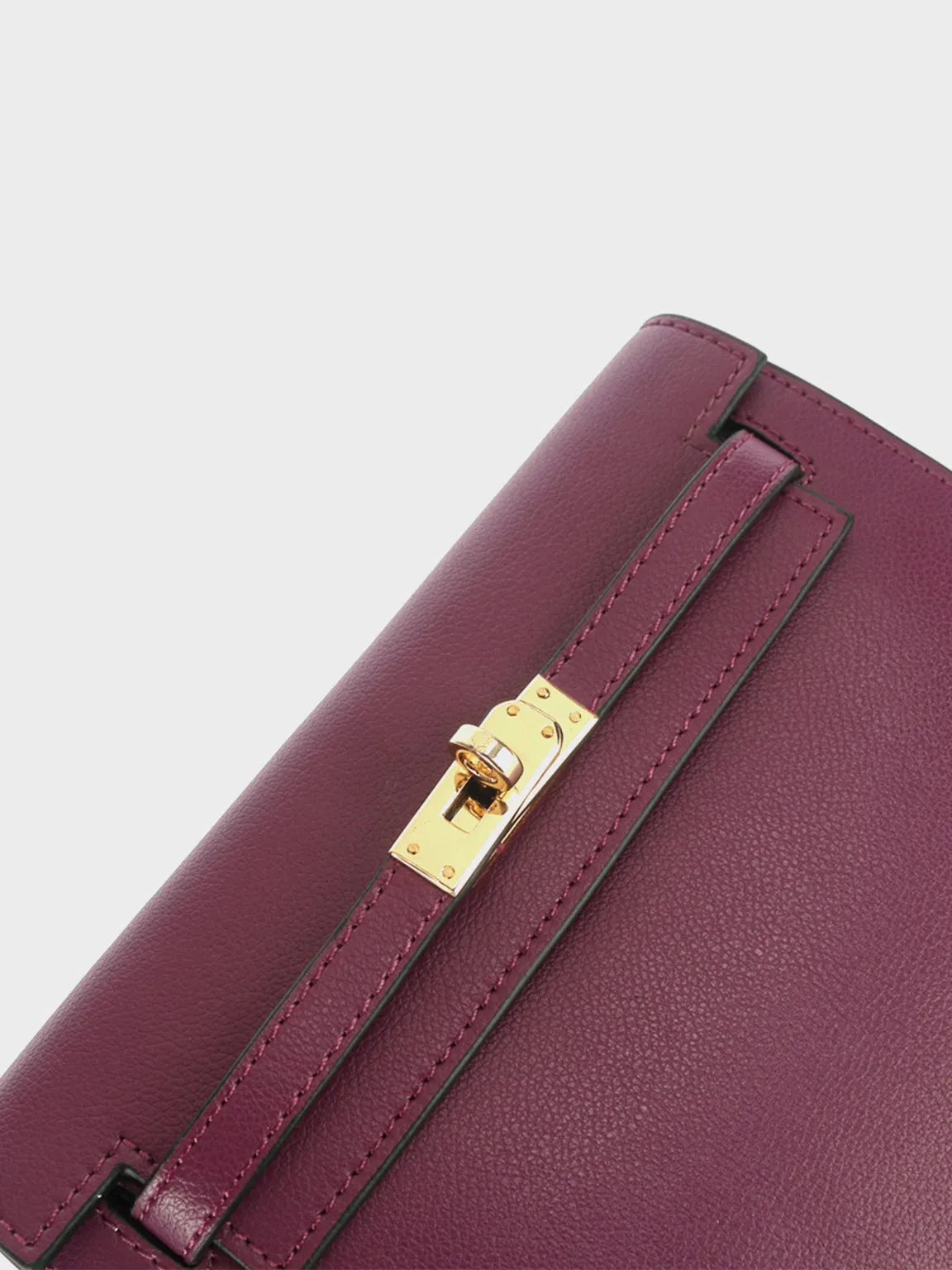 Danse Bag Flap-top Messenger Shoulder Bag Gold Hardware Clutch