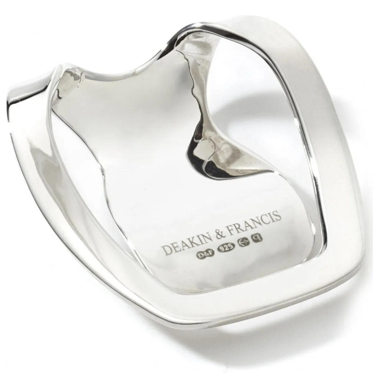 Deakin and Francis Men's Sterling Silver Saddle Money Clip