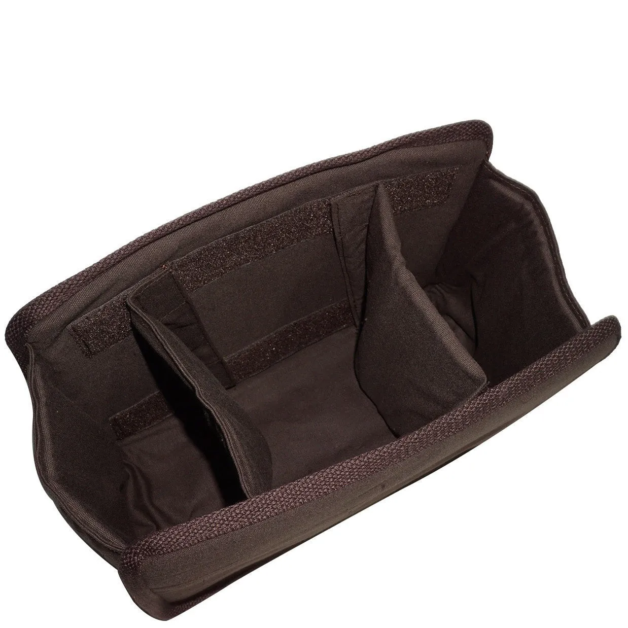 DR652 Genuine Leather Cross Body Camera Organiser Bag Tan