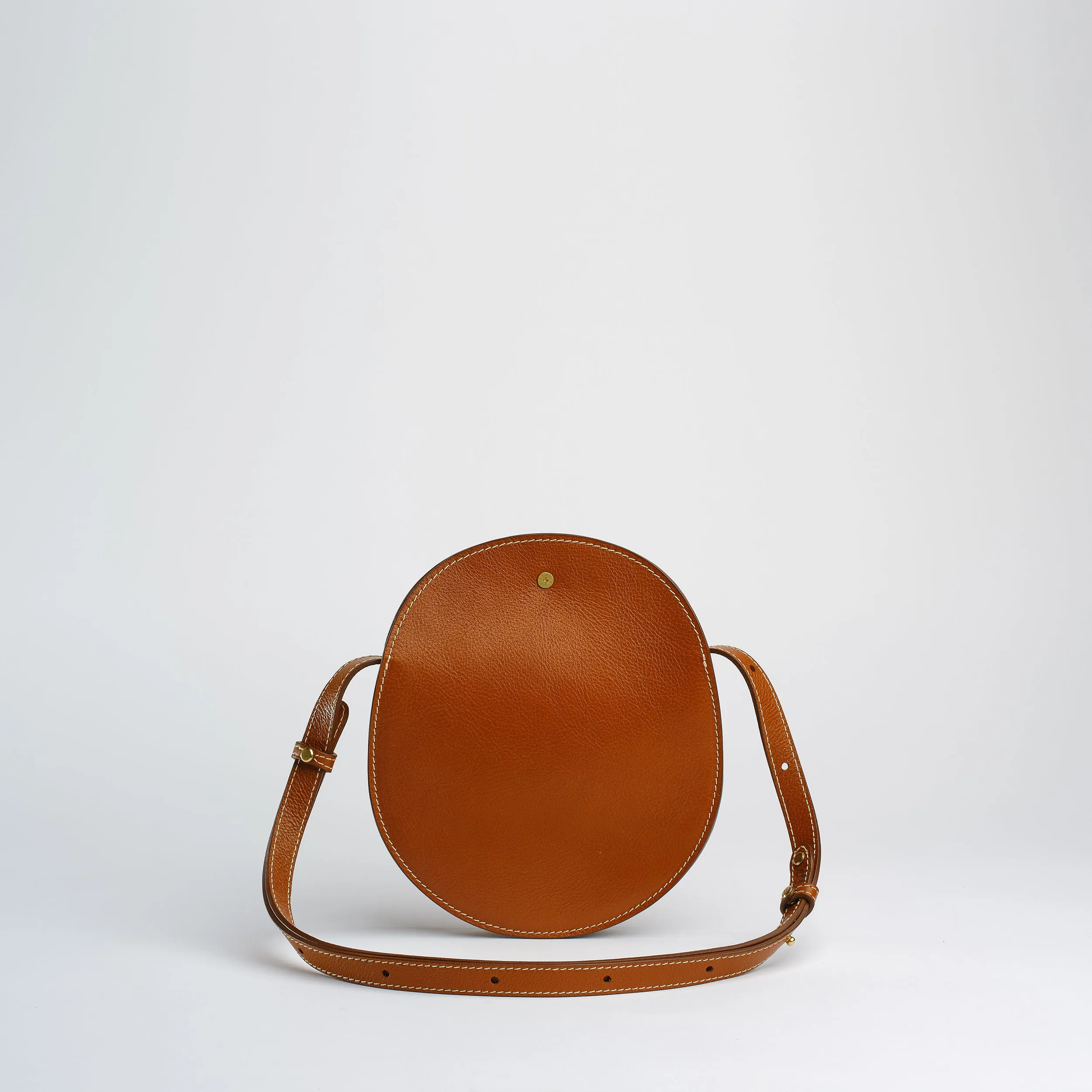Eggi in Leather Brown
