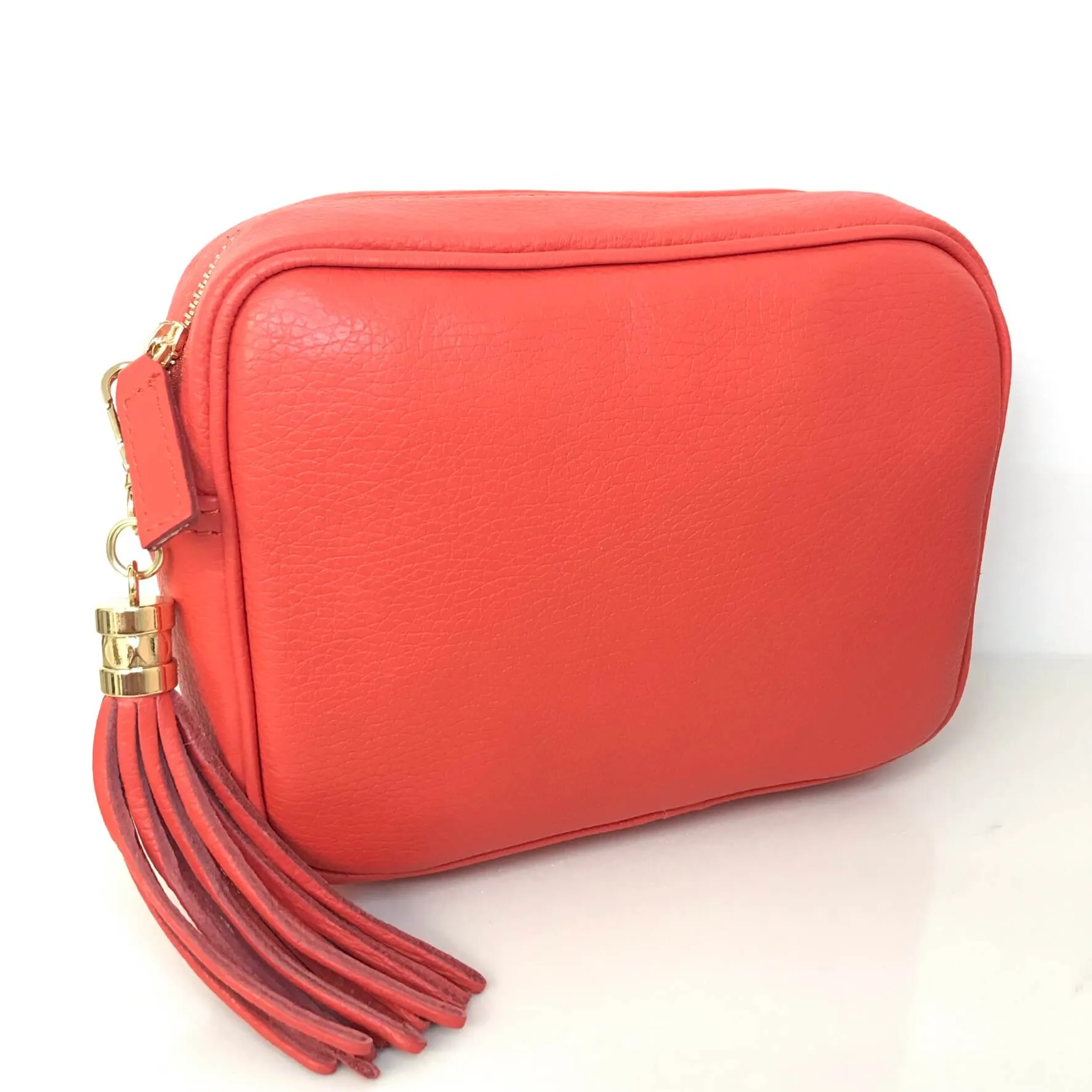 Elie Beaumont Coral Leather Bag
