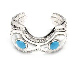 Eyes and Hands Cuff Bracelet