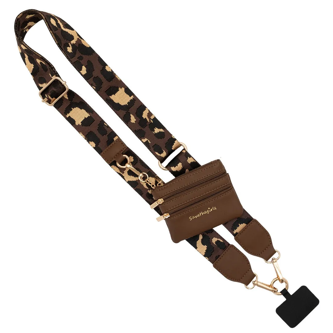 Fancy Gurl Phone Holder - Lifestyle Collection Big Strap w/Pouch (Lots of Colors)