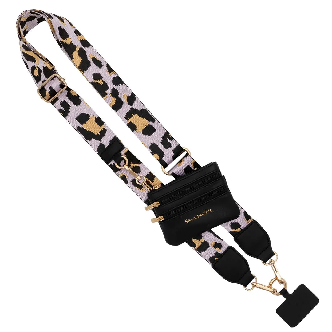 Fancy Gurl Phone Holder - Lifestyle Collection Big Strap w/Pouch (Lots of Colors)