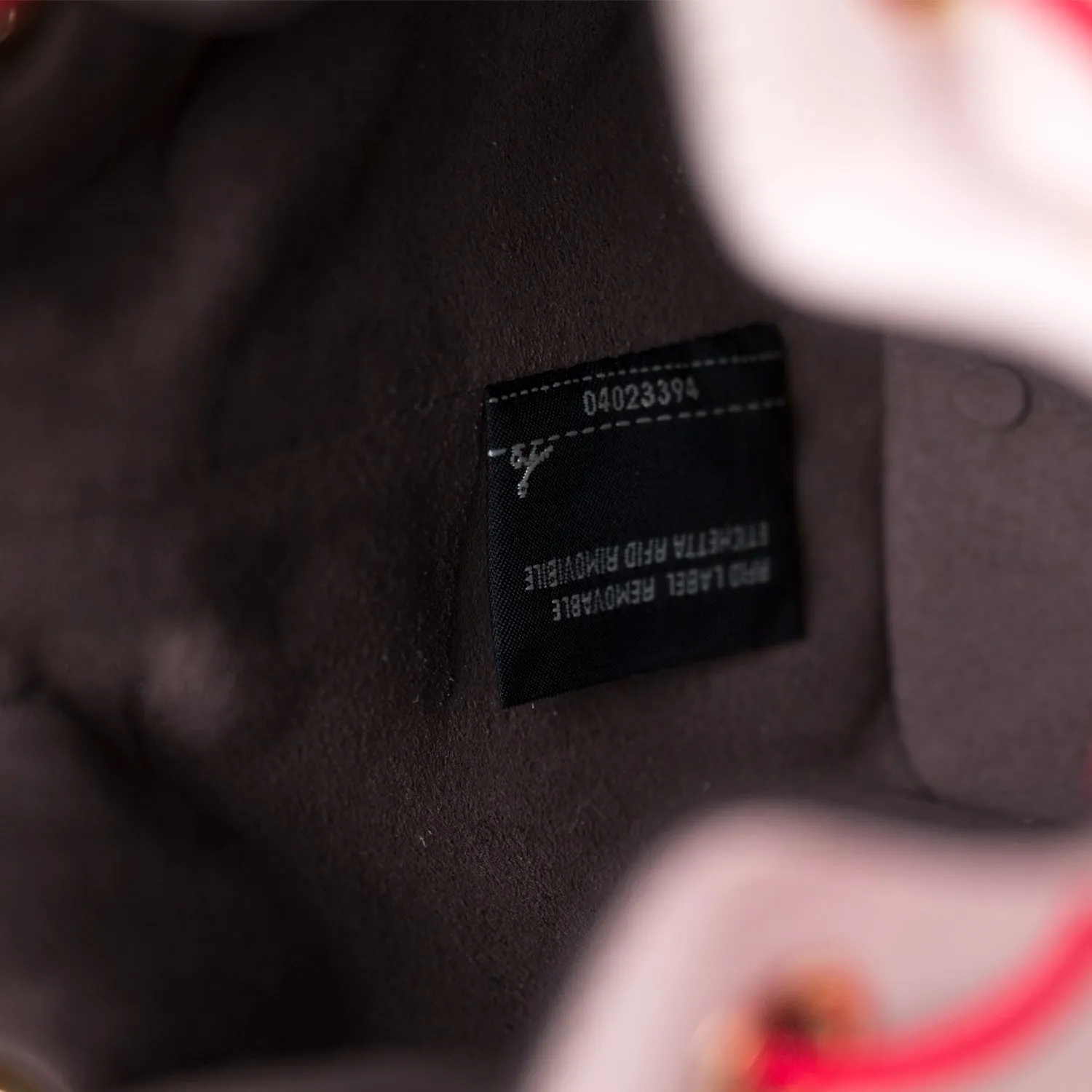 Fendi Mon Tresor Leather Bucket Bag