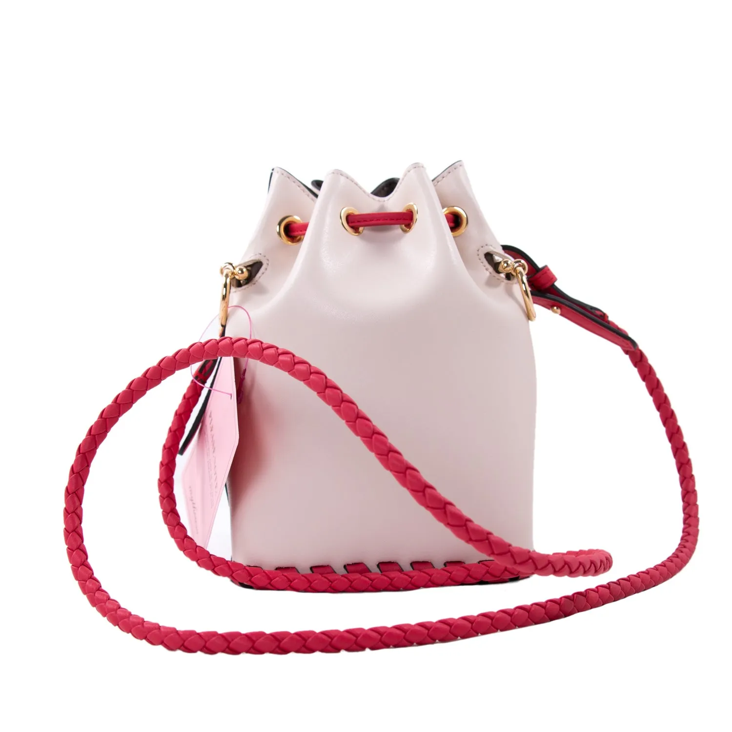 Fendi Mon Tresor Leather Bucket Bag