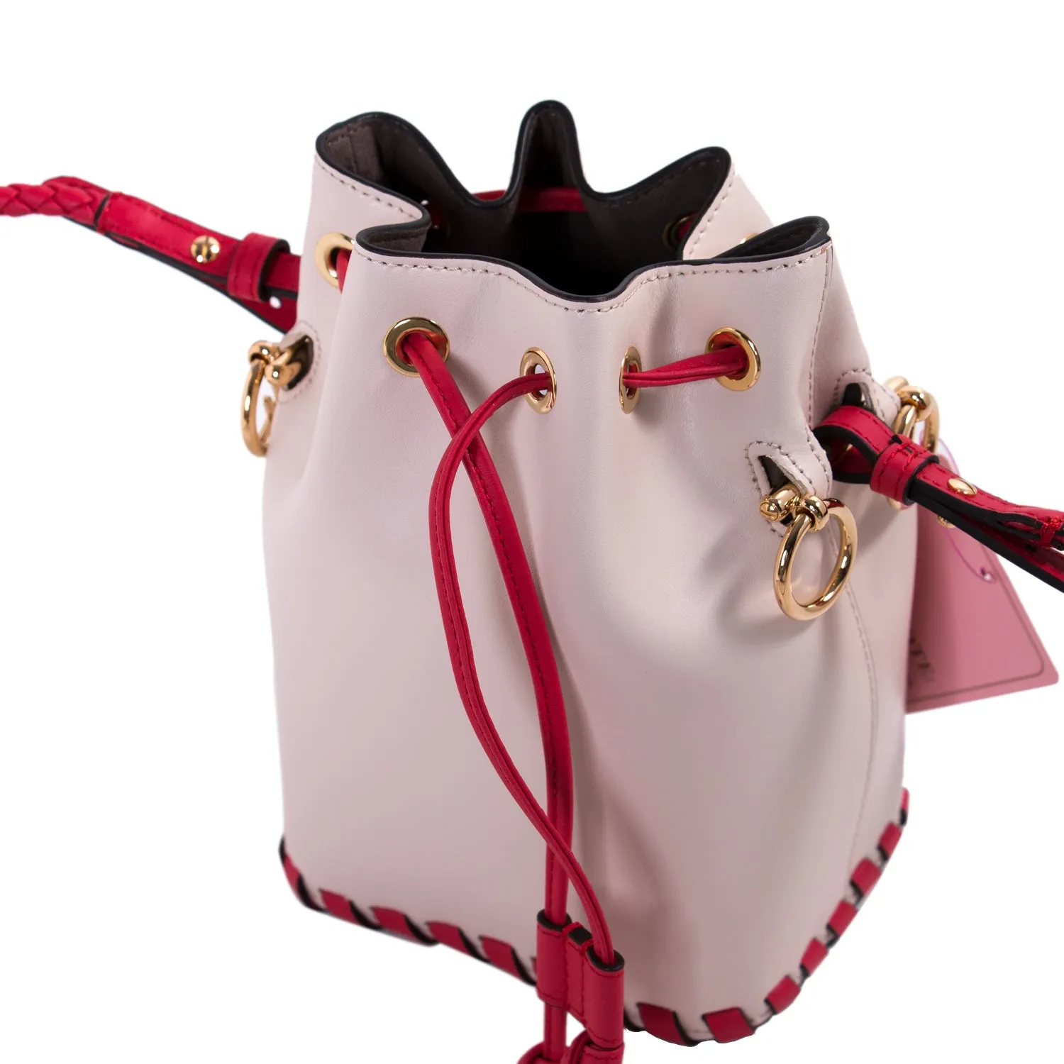 Fendi Mon Tresor Leather Bucket Bag
