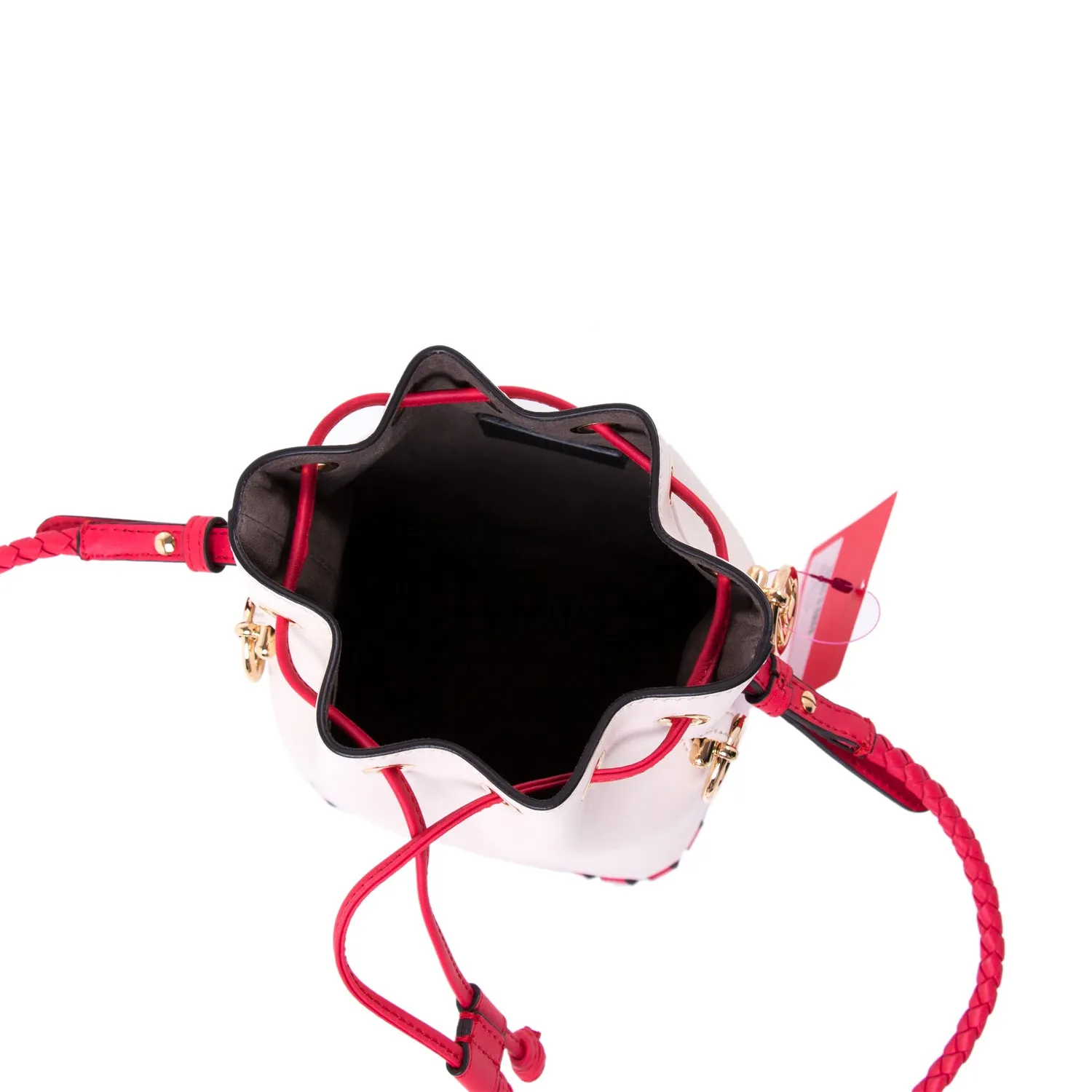 Fendi Mon Tresor Leather Bucket Bag