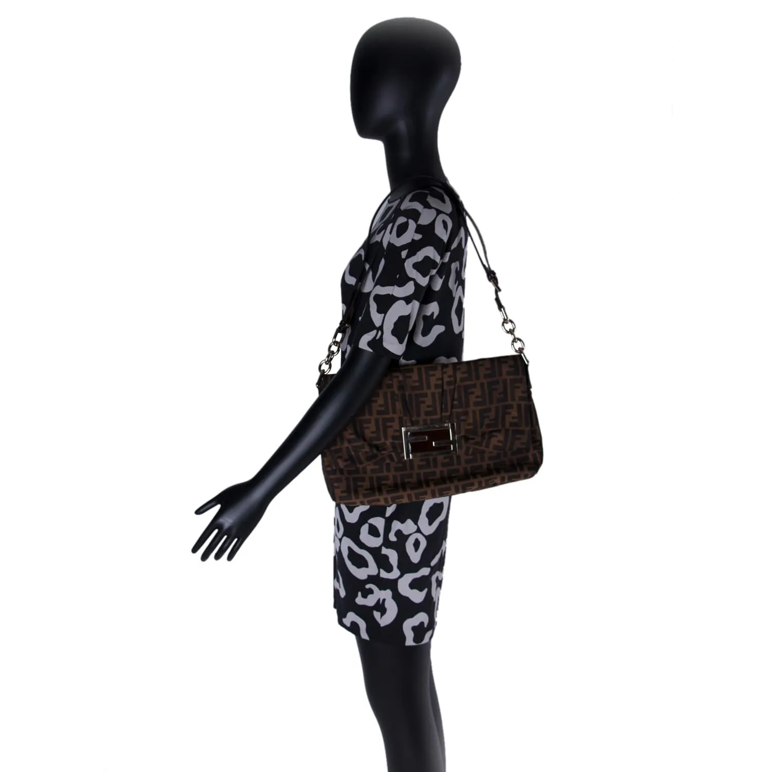 Fendi Zucca Mia Flap Bag