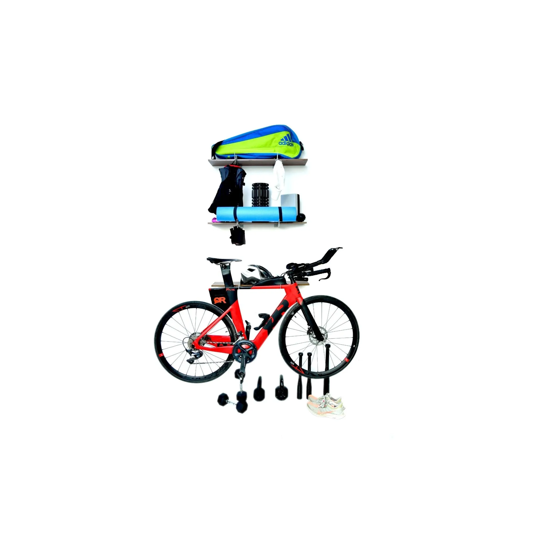 FITIZEN GYM RACK   BIKE RACK - SET OF 3 FITI-179  SET - 1