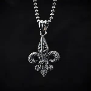 Fleur De Lis d Necklace