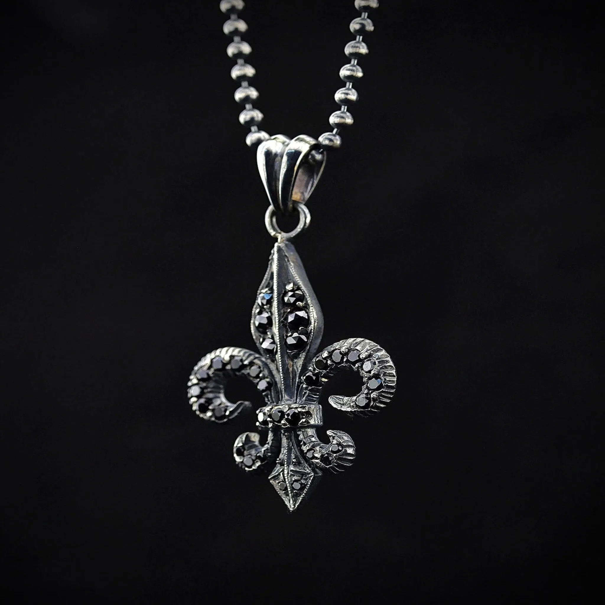 Fleur De Lis d Necklace