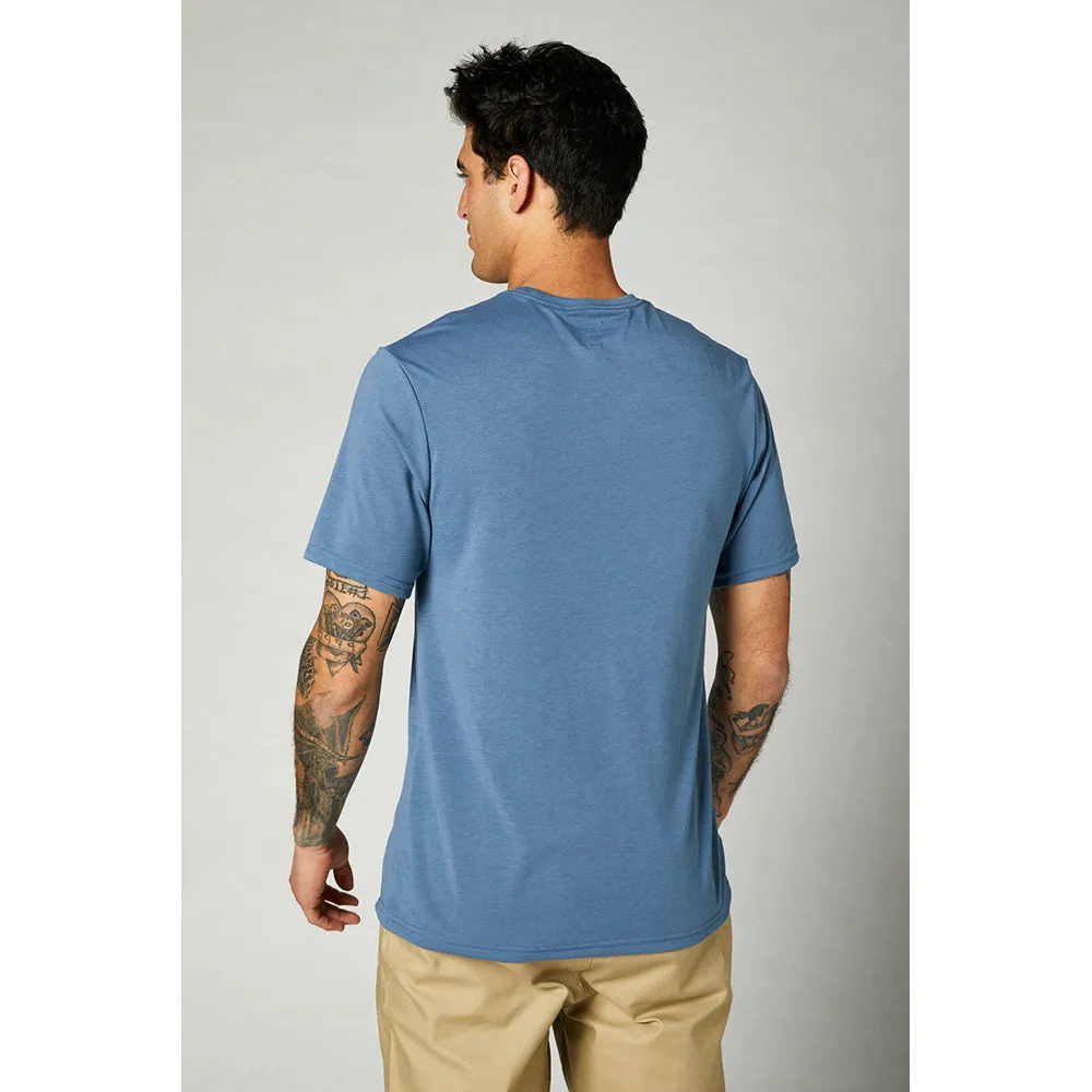 FOX BACKBONE SS TECH TEE [MATTE BLUE]