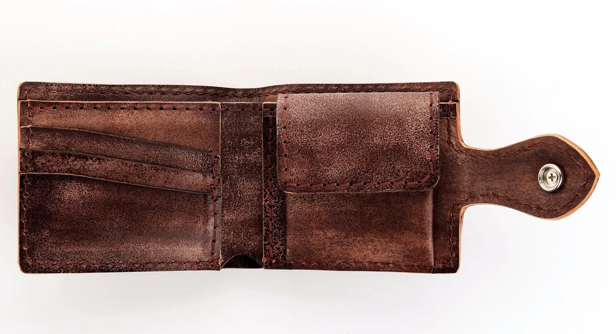 Genuine Cowhide Leather Rider Biker Wallet